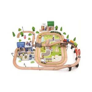 2Kids Toys - Vláčiková dráha Mesto a dedina 200 dielov 2D98208-9 vyobraziť