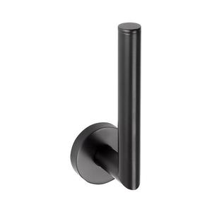 Sapho - Držiak toaletného papiera X-ROUND 16, 5 cm čierny XR701B vyobraziť