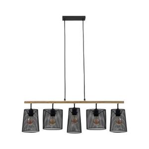 Brilo 4078-054 - Závesný luster na lankách WOOD & STYLE 5xE27/60W/230V 4078-054 vyobraziť