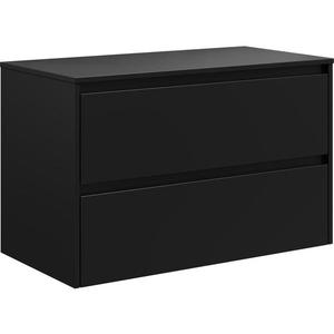 BATH DELUXE Kúpeľňová skrinka TRONDHEIM pre umývadlo 90 cm čierna 03-090-67-02-00 vyobraziť