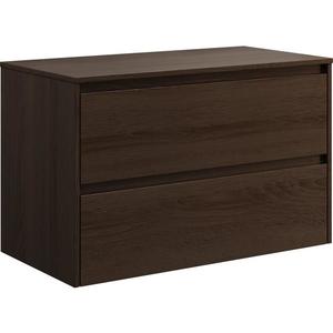 BATH DELUXE Kúpeľňová skrinka TRONDHEIM pre umývadlo 90 cm, orech 03-090-67-84-00 vyobraziť