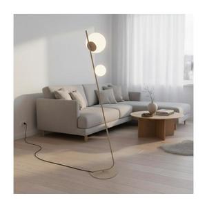 EMIBIG Stojacia lampa TATU 2xG9/8W/230V béžová 1506/LP2 vyobraziť