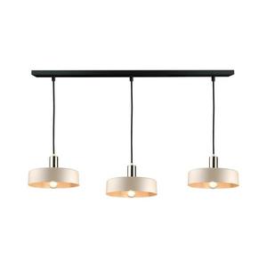 Keter Lighting Luster na lanku LATTE 3xE27/60W/230V béžová/čierna/zlatá 2973 vyobraziť