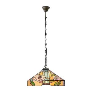 Endon 64384 - Závesný luster na reťazi Tiffany WILLOW 3xE27/60W/230V 64384 vyobraziť