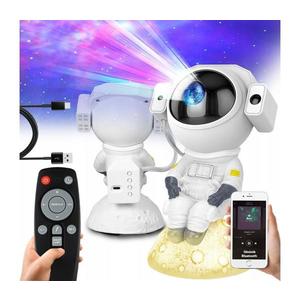 SmartLED LED RGB projektor 3 v 1 LED/5W/5V 3000/4000/6000K astronaut + diaľkové ovládanie 8087 vyobraziť