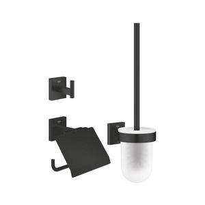 GROHE 411232430 - Sada doplnkov do toalety 3 v 1 ESALS, čierna 411232430 vyobraziť