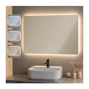 Brilagi - LED stmievateľné kúpeľňové vyhrievané zrkadlo s podsvietením DIANA LED/20W/230V 60x90 cm IP44 FG-GM1106-D-20W vyobraziť