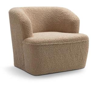 Designové kreslo ESTRELA béžové SOFT ARMCHAIR vyobraziť