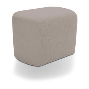 Designový taburet ESTRELA 43x63 cm béžový SOFT PUF vyobraziť