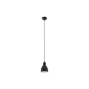 Eglo 55243 - Závesné svietidlo PRIDDY na kábli 1xE27/60W/230V, čierne 55243 vyobraziť