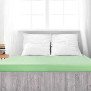 4Home jersey prestieradlo Mako zelená, 90 x 200 cm vyobraziť