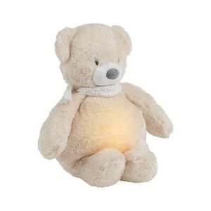 Nattou usínaček plyšový hudobný so svetielkom a senzorom plače 4v1 Sleepy Bear Grey vyobraziť