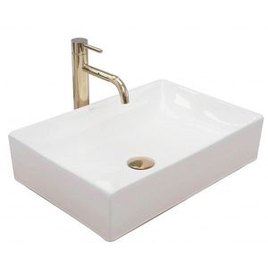 REA - Umývadlo na dosku Inga 50x35 biele REA-U1022 vyobraziť