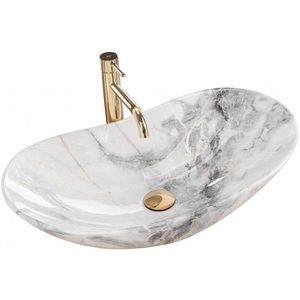 REA - Umývadlo na dosku Royal Granit 61x35 REA-U8596 vyobraziť