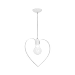Detský luster LOVE 1xE27/60W/230V biela MLP9950 vyobraziť