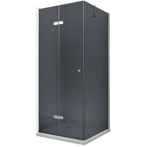MEXEN/S - LIMA sprchovací kút 100x110, grafit, chróm 856-100-110-01-40 vyobraziť