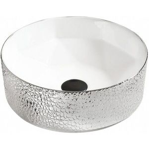 MEXEN - Umývadlo na dosku 41 x 41 cm biele / strieborné 22074154 vyobraziť