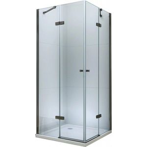MEXEN/S - Lima Duo sprchovací kút 80 x 80, transparent, čierna 856-080-080-70-00-02 vyobraziť