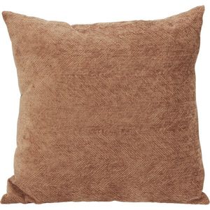 Vankúšik Chenille Warm Brown, 45 x 45 cm vyobraziť