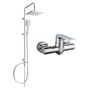 MEXEN/S - Tord sprchový stĺp vrátane sprchovej batérie Pecos, chróm 72740200-00 vyobraziť