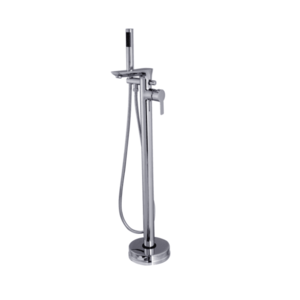 INVENA - Voľne stojaca vaňová batéria GLAMOUR Chrom BW-02-W01-V vyobraziť