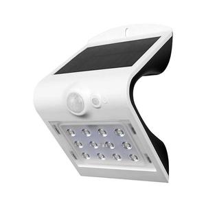 LED Solárne nástenné svietidlo so senzorom LED/1.5W/3, 7V IP65 biela 8276 vyobraziť
