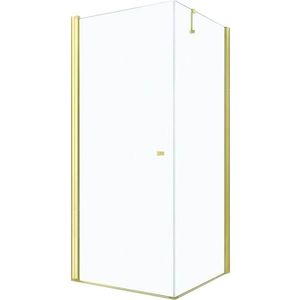 MEXEN/S - PRETORIA sprchovací kút 70x70, transparent, zlatá 852-070-070-50-00 vyobraziť