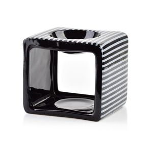 Aroma lampa Gloria čierno-biela vyobraziť