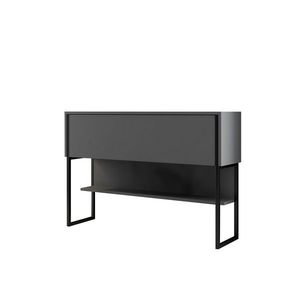 Komoda Luxe Anthracite and Black vyobraziť