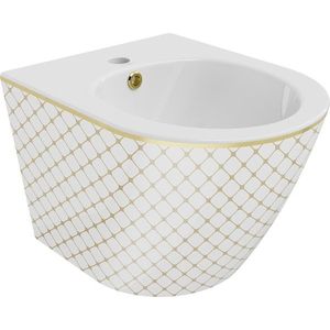 MEXEN - Lena bidet závesný, biela/zlatá vzor 35224809 vyobraziť
