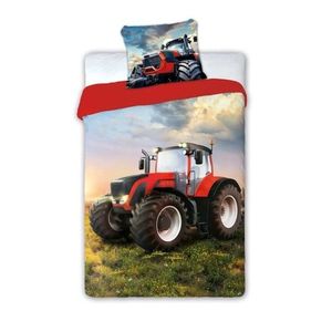 Bavlnená posteľná bielizeň Turbo Traktor 004 - 160x200 cm vyobraziť