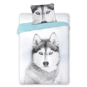 Bavlnená posteľná bielizeň Wild Husky 160x200 cm vyobraziť