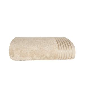Bavlnený froté uterák s modalom VELA 70x140 cm béžový vyobraziť