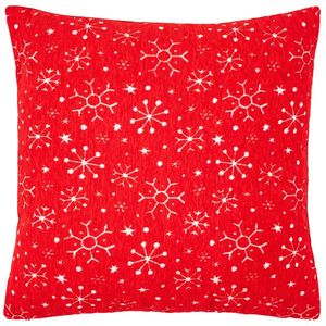 4Home Obliečka na vankúšik Snowfall in Red, 45 x 45 cm vyobraziť