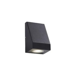 Searchlight 2041-1BK - LED Vonkajšie nástenné svietidlo DOOR LED/7W/230V IP44 2041-1BK vyobraziť