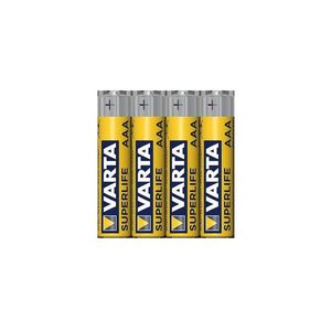 Varta 2003101304 - 4 ks Zinkouhlíková batéria SUPERLIFE AAA 1, 5V 2003101304 vyobraziť