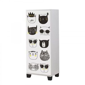 Botník Filinta Cats 50x127 cm biely vyobraziť