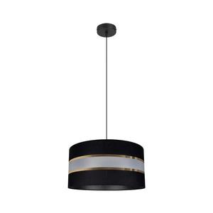 Luster na lanku CORAL 1xE27/60W/230V čierna 0442 vyobraziť
