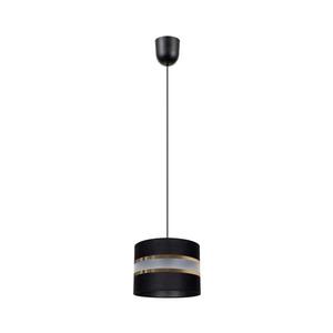 Luster na lanku CORAL 1xE27/60W/230V čierna 0452 vyobraziť