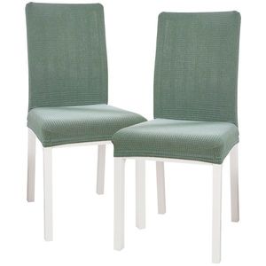 4Home Napínací poťah na stoličku Magic clean zelená, 45 - 50 cm, súprava 2 ks vyobraziť