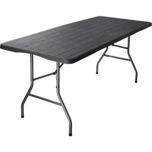 Cateringový stôl WOODLAND 180 cm antracitový vyobraziť
