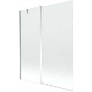 MEXEN - Flip vaňová zástena 1-krídlo 140x150, transparent, chróm 894-140-101-01-00 vyobraziť
