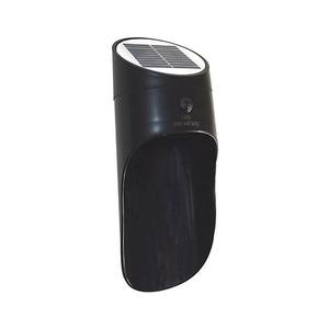 LED Solárne nástenné svietidlo so senzorom PALESA LED/1W/3, 7V IP65 1800 mAh čierna SKU013526 vyobraziť