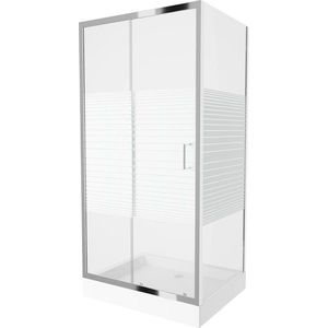 Sprchovací kút Mexen Apia 100x80 s vaničkou vyobraziť