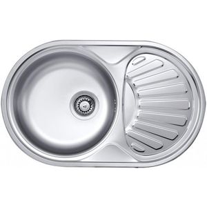 DEANTE - Twist nerez dekor - Nerezový drez, 1 - bowl s odkvapkávačom ZEU_311B vyobraziť