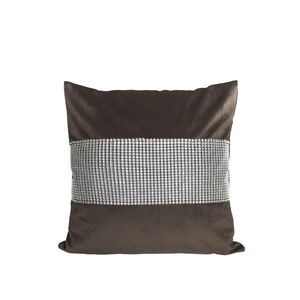 Dekoratívny poťah na vankúš ZIRK 40x40 cm hnedý II vyobraziť