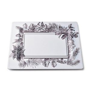 Dekoratívny servírovací tanier BLANCHE FESTIVE II 31, 5 cm biely s vianočným motívom vyobraziť