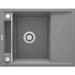 DEANTE - Magnetic šedá metalic - Magnetic Granitový drez s odkvapkávačom ZRM_S11A vyobraziť