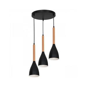 Luster na lanku MUZA 3xE27/60W/230V okrúhly 9740 vyobraziť