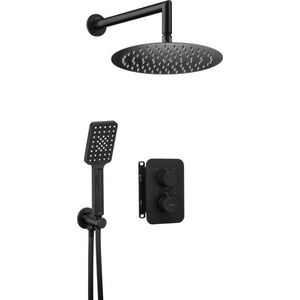 DEANTE - Therm čierna - Sprchový set pod omietku, s termostatickou BOX BXYZNEBT vyobraziť
